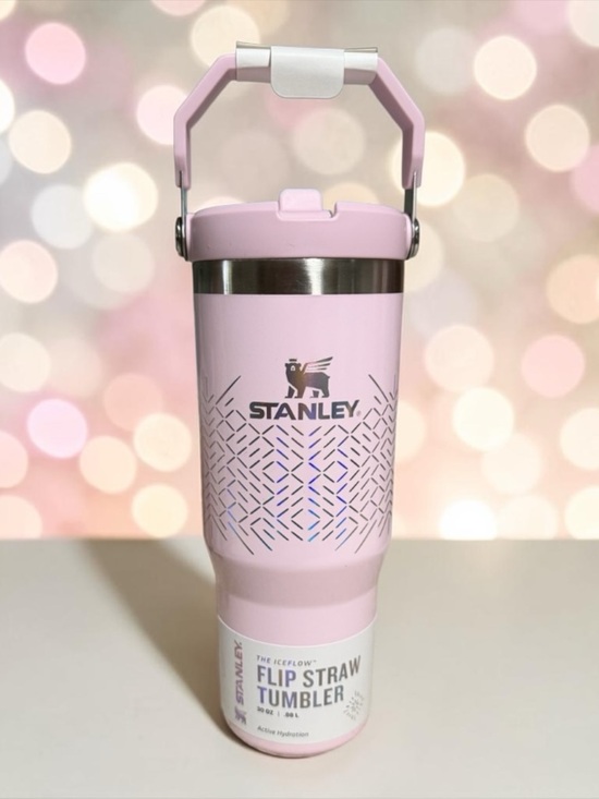 Stanley Other - Stanley NWT - RARE Pink Flip Straw Tumbler with Handle
